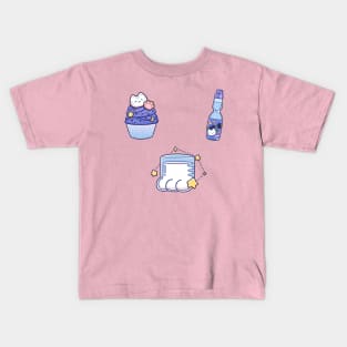 Biru Berry 2 Kids T-Shirt